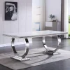 Modern Faux Marble Kitchen