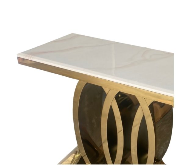 Marble Console Entrance Table