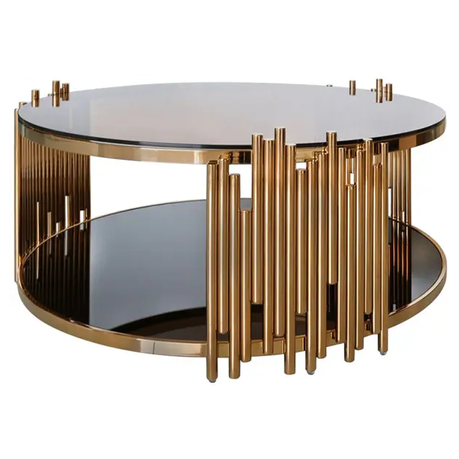 Round center coffee table